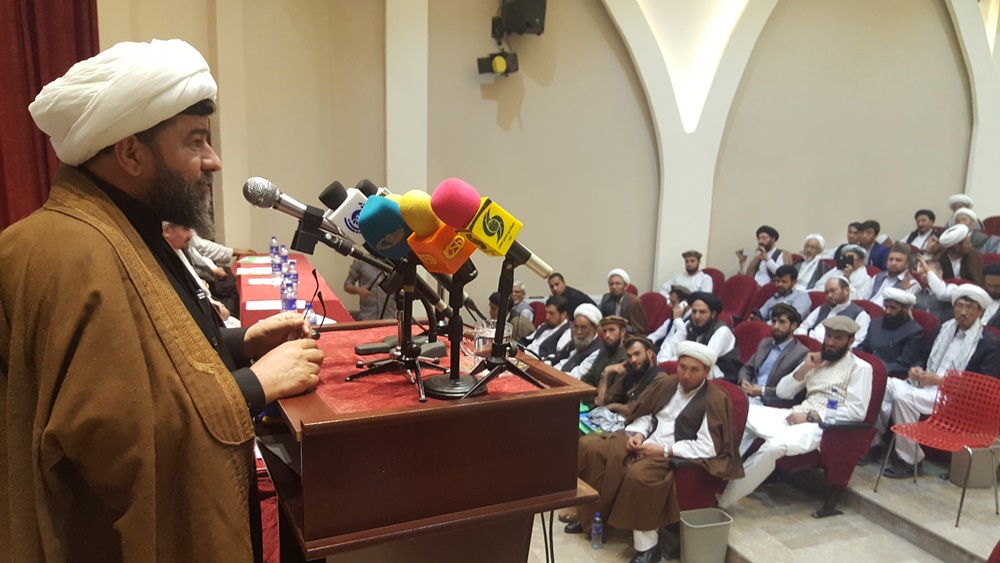 پیام آیت الله محسنی توسط حجت الاسلام داکتر محمد حسین جعفری پیام آیت الله محسنی توسط حجت الاسلام داکتر محمد حسین جعفری