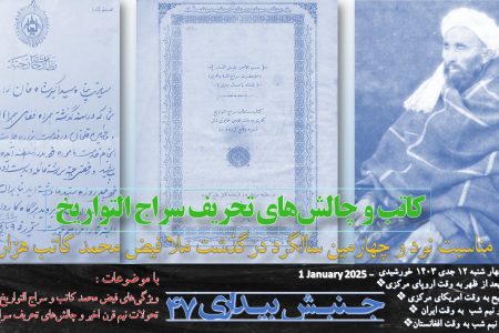 کاتب و چالش‌های پیرامون تحریف سراج‌التواریخ